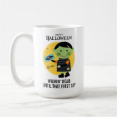 Mug Joli Zombie avec des Bonbons Halloween Personnalis (Gauche)