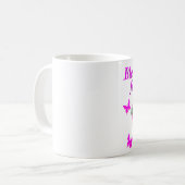 MUG JOLIE 90E ANNIVERSAIRE FLORAL (Devant gauche)
