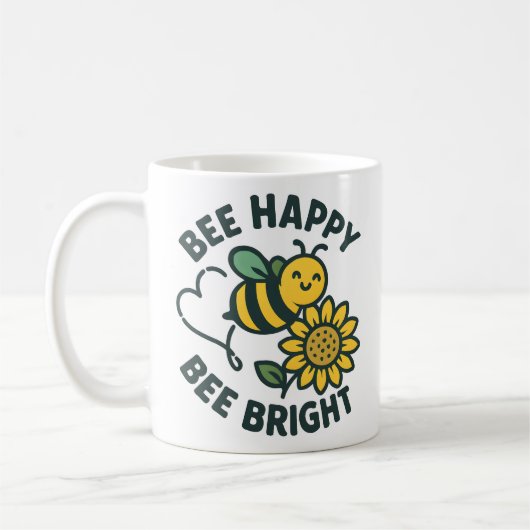 Mug Jolie Abee Joyeux Tournesol Lumineux (Gauche)