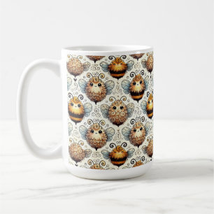 Mug Jolie abeille de dessin animé