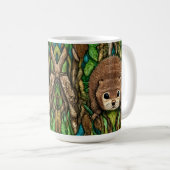Mug Jolie adorable petit bébé castor (Devant droit)