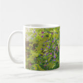 Mug Jolie aquarelle Floral Bush peinture graphique (Gauche)