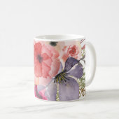 Mug Jolie aquarelle Florals Carte de jour des mères (Devant droit)