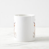 Mug Jolie aquarelle Vache Highland (Centre)