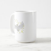 Mug Jolie Art de Hibou Étoilé (Devant gauche)