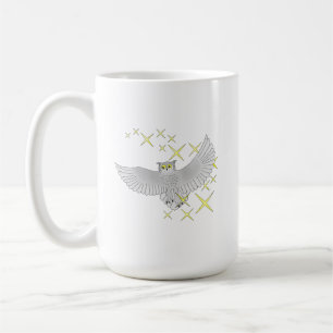 Mug Jolie Art de Hibou Étoilé