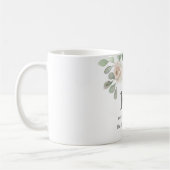 Mug Jolie Blanche Florale femmes 100e anniversaire Cad (Gauche)