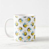 Mug Jolie bumble motif blanc (Gauche)