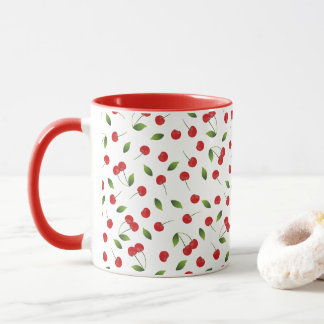 Mug Jolie cerise rouge