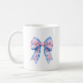 Mug Jolie Chinoiserie rose et bleu Bow Friend (Gauche)