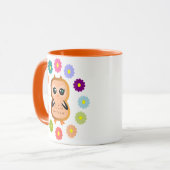 Mug Jolie Chouette Cute Kawaii Illustration de dessin  (Devant gauche)