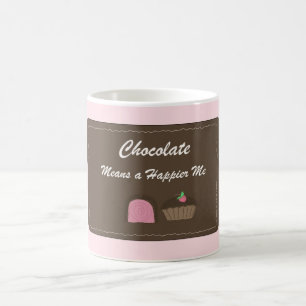 Mug Jolie citation au chocolat