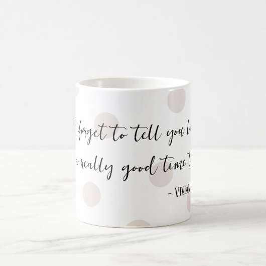Mug - Jolie citation de femme (Centre)