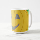 Mug Jolie Citrouille Récolte Orange Joyeuse (Devant droit)