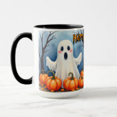 Mug Jolie collection effrayante d'Halloween moderne (Gauche)