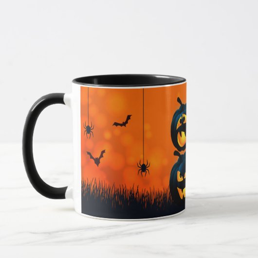 Mug jolie conception de la muqueuse d'Halloween (Gauche)