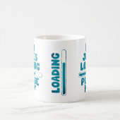 Mug Jolie conception de texte papa Joke Chargement Veu (Centre)
