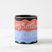 Mug Jolie Conception D'Oeuvres D'Art Sur "Keep Smiling (Centre)