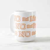 Mug Jolie conception d'oeuvres "Pas de mauvaise équati (Devant gauche)