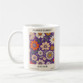 Mug Jolie conception du marché aux fleurs (Gauche)