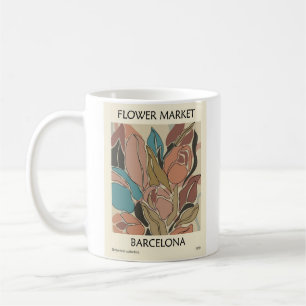 Mug Jolie conception du marché aux fleurs