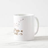 Mug Jolie Conception Inspirante Souhaite (Devant droit)