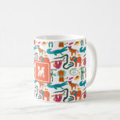 Mug Jolie couleur Abstraits Animaux Enfants Motif (Devant droit)