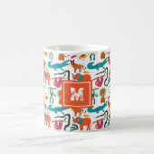 Mug Jolie couleur Abstraits Animaux Enfants Motif (Centre)