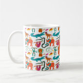 Mug Jolie couleur Abstraits Animaux Enfants Motif (Gauche)