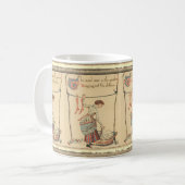 Mug Jolie dame vintage (Devant gauche)
