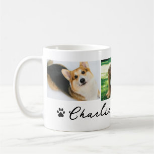 Mug Jolie empreinte de patte d'animal de compagnie le