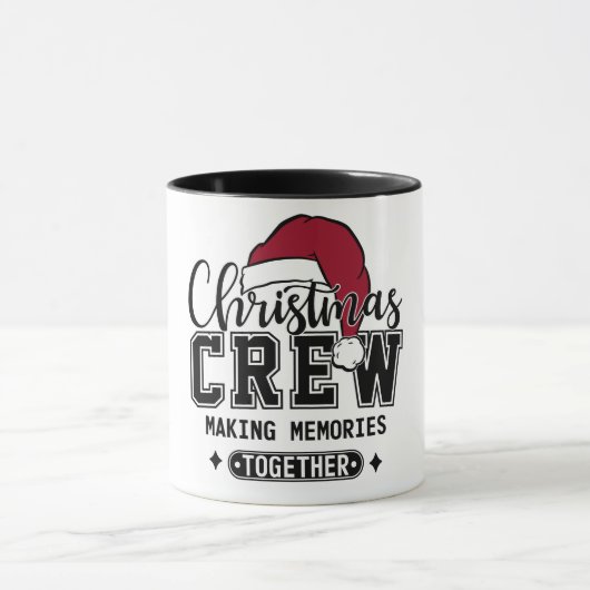 Mug Jolie équipe de Noël faisant des souvenirs (Centre)