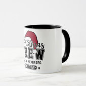 Mug Jolie équipe de Noël faisant des souvenirs (Devant droit)