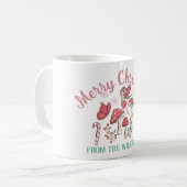 Mug Jolie fée de Noël et champignons (Devant gauche)
