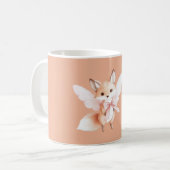 Mug Jolie Fée Renard Ailes Roses (Devant gauche)