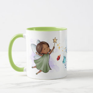 Mug Jolie Fée Verte Tous Les Souhaits Sont Accordés