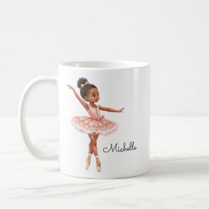 Mug Jolie fille Ballerina personnalisée