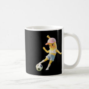Mug Jolie Fille de Football Bynana, Tee Drôle de Joueu