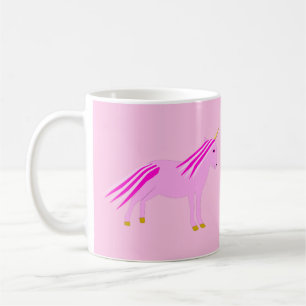 Mug Jolie fille rose bébé licorne