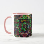 Mug Jolie flambée de fleurs Abstraite (Gauche)