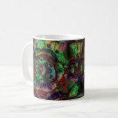 Mug Jolie flambée de fleurs Abstraite (Devant gauche)