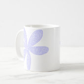 Mug Jolie Fleur - Bleu Poudre (Devant gauche)