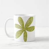 Mug Jolie Fleur - Olive (Gauche)