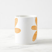 Mug Jolie Fleur - Orange clair (Centre)