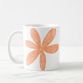 Mug Jolie Fleur - Pêche (Gauche)