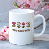 Mug Jolie Fleur Plante Lover Inspirationnelle Lady