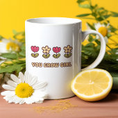 Mug Jolie Fleur Plante Lover Inspirationnelle Lady