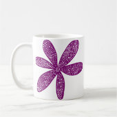 Mug Jolie Fleur - Plum (Gauche)