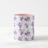 Mug Jolie Fleur Rose Violet (Centre)