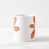 Mug Jolie Fleur - Rouge brique (Centre)